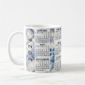 2026 Gepersonaliseerde 11 oz. kalender keramische  Koffiemok (Links)