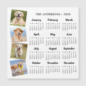 2026 Gepersonaliseerde Familie Hond Foto's Kalende (Voorkant)