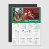 2026 Gepersonaliseerde foto's Mini-kalender (Voorkant / Achterkant)