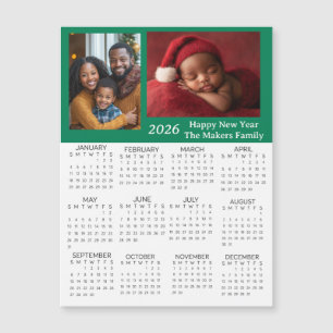 2026 Gepersonaliseerde foto's Mini-kalender