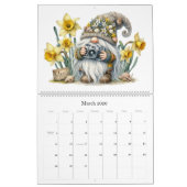 2026 Gnomes & Birth Flowers Calendar Kalender (Mar 2026)