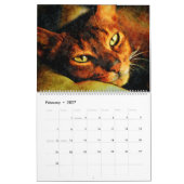 2026 Gorgeous Abyssinian Cat Lovers Gift Kalender (Feb 2027)