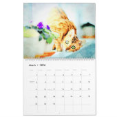 2026 Gorgeous Bengal Cat Owner Lover Gift Kalender (Mar 2026)