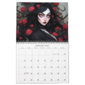 2026 Gothic Queens Fantasy Kunstkalender Kalender (Jan 2027)