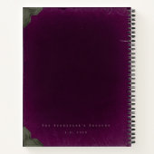 2026 Gothic Scholar Observations Ledger Notitieboek (Achterkant)