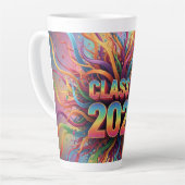 2026 Graduate Ribbons Mug Latte Mok (Linkerhoek)