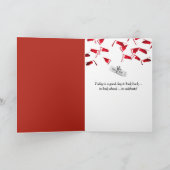 2026 Graduation Congratulations for Grandson Kaart (Binnen)