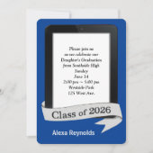 2026 Graduation Electronic Tablet Party   Kaart (Voorkant)