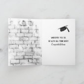 2026 Graduation Golden Retriever  Kaart (Binnen)