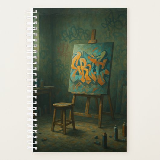 2026 Graffiti Artiest Studio Planner (Voorkant)
