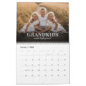 2026 Grandkids Make Life Grand Custom Photo  Kalender (Jan 2026)