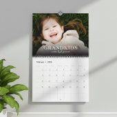 2026 Grandkids Make Life Grand Custom Photo  Kalender