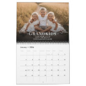 2026 Grandkids Make Life Grand Custom Photo  Kalender (Jan 2026)