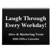 2026 Grappige Kantoor Muurkalender Kalender (Hoes)