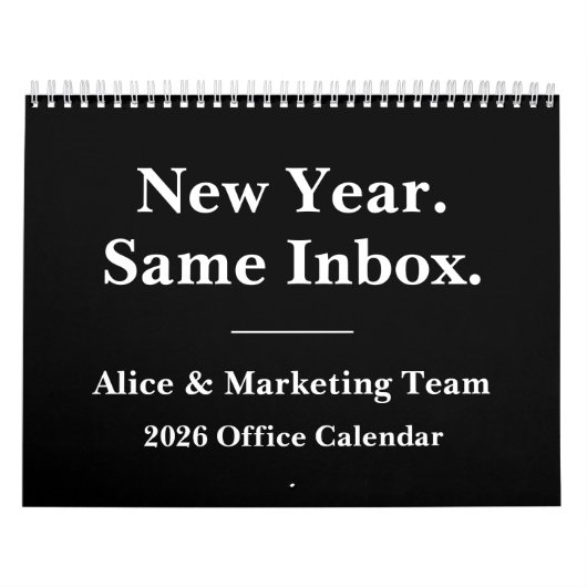 2026 Grappige Kantoor – Postvak Humor Kalender (Hoes)