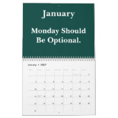 2026 Grappige Kantoor Sarcasme Citaten Kalender (Jan 2027)