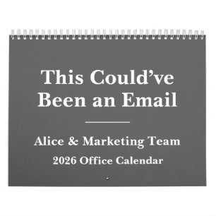 2026 Grappige Kantoorbed Madness Kalender