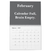 2026 Grappige Kantoorbed Madness Kalender (Feb 2027)