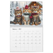 2026 Grappige katten in nette kleding en hoeden Kalender (Feb 2027)
