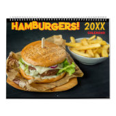 2026 Hamburger Wall Calendar Food Kalender (Hoes)