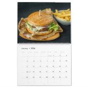2026 Hamburger Wall Calendar Food Kalender (Jan 2026)