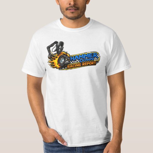 2026 Hammer Down Racing Report T-shirt (Voorkant)
