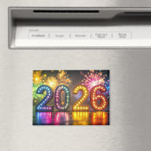 2026, Happy New Year Celebration, Magneet (Insitu (Vaatwasser))