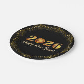 2026 Happy New Year Papieren Bordje (Gekanteld)