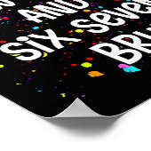 2026 Happy New Year's Eve Party Six Seven Bruh 67  Poster (Hoek)