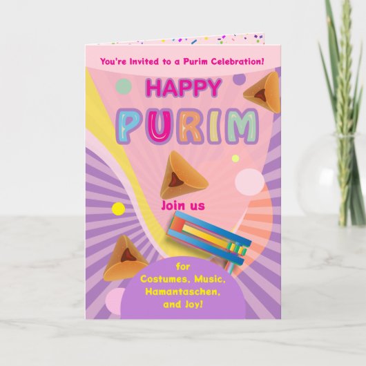2026 Happy Purim Festival (Voorkant)