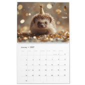 2026 Hedgehog Wall Calendar | 12 Month Kalender (Jan 2027)