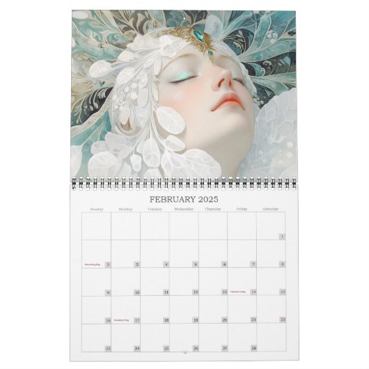 2026 Hemelse Muzen Kalender (Feb 2025)