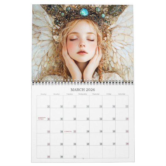 2026 Hemelse Muzen Kalender (Mar 2026)