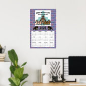 2026 Herd Mentality Calendar (18 x 27) Poster (Thuiskantoor)