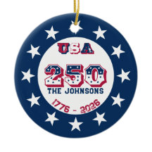 2026 Herdenkings USA Aangepaste Sieraad Ornament