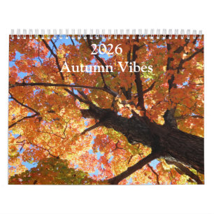 2026 Herfststemming het hele jaar door Kalender