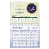 2026 Hijri Calendar  Islamic Art & Key Dates  Kalender (Feb 2026)