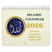 2026 Hijri Calendar  Islamic Art & Key Dates  Kalender (Hoes)
