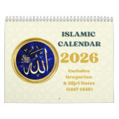 2026 Hijri Calendar  Islamic Art & Key Dates  Kalender (Hoes)