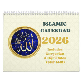 2026 Hijri Calendar  Islamic Art & Key Dates  Kalender