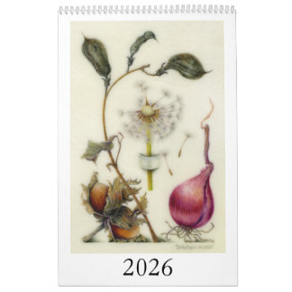 2026 Hoefnagel-geïnspireerde kalender - D. Walser-