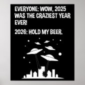 2026 Hold My Beer Poster (Voorkant)