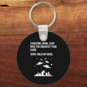 2026 Hold My Beer Sleutelhanger (Achterkant)