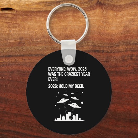 2026 Hold My Beer Sleutelhanger (Achterkant)