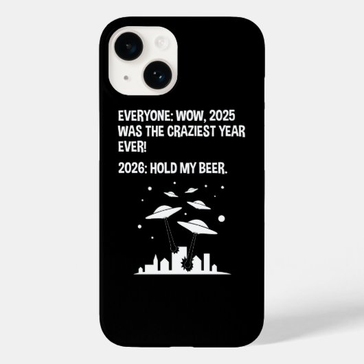 2026 Hou Mijn Bier Vast Case-Mate iPhone Case (Achterkant)