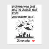 2026 Hou Mijn Bier Vast Sticker (Vel)