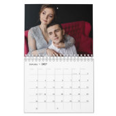 2026 Huwelijksfoto Chic Script Agenda Kalender (Jan 2027)