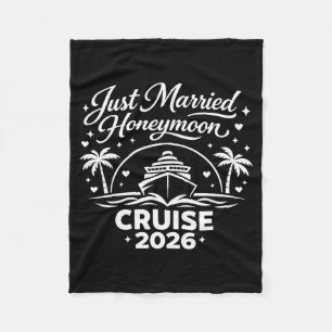 2026 huwelijksreis cruise passend nieuwgetrouwd hu fleece deken