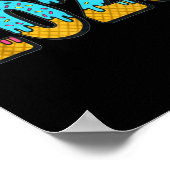 2026 Ice Cream Drip Meme New Year Gen Alpha Slang  Poster (Hoek)