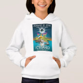 2026 Iceland eclipse - hoodie for kids (Voorkant)